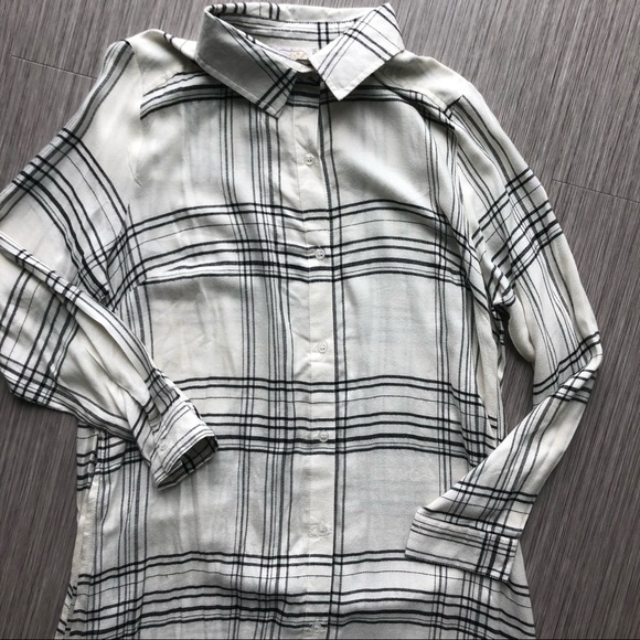 🌞 LONGLINE SHIRTDRESS WITH SLITS - Picture 2 of 5